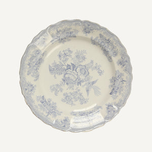 Found Asiatic Pheasant Floral Plate