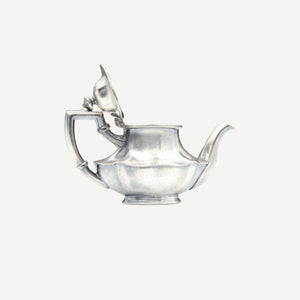 Found Hotel Silverplate Teapot