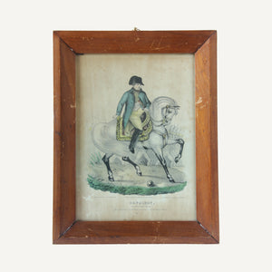 Found Napoleon Framed Lithograph