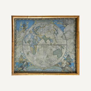 Found Framed Maps of Discovery
